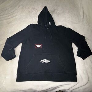 Lurking Class Hoodie Mens Black Sweatshirt Coffin Skull Horror Snake Skater XL